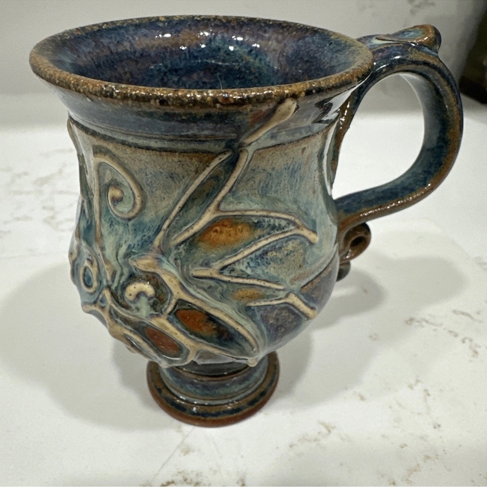 Studio Art Pottery Espresso Mug 4 Oz. 3.75” Tall